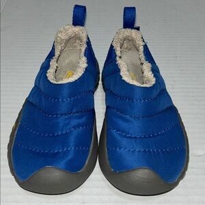 Keen Howser Blue Quilted Slipper Slip-on Shoes Outdoor - Toddler Size 8